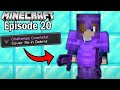 Let&#39;s Play Minecraft- FULL NETHERITE ARMOR - EP 20