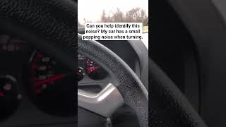 I need your help identifying this noise, left turn acceleration the car is popping #clickauto9871