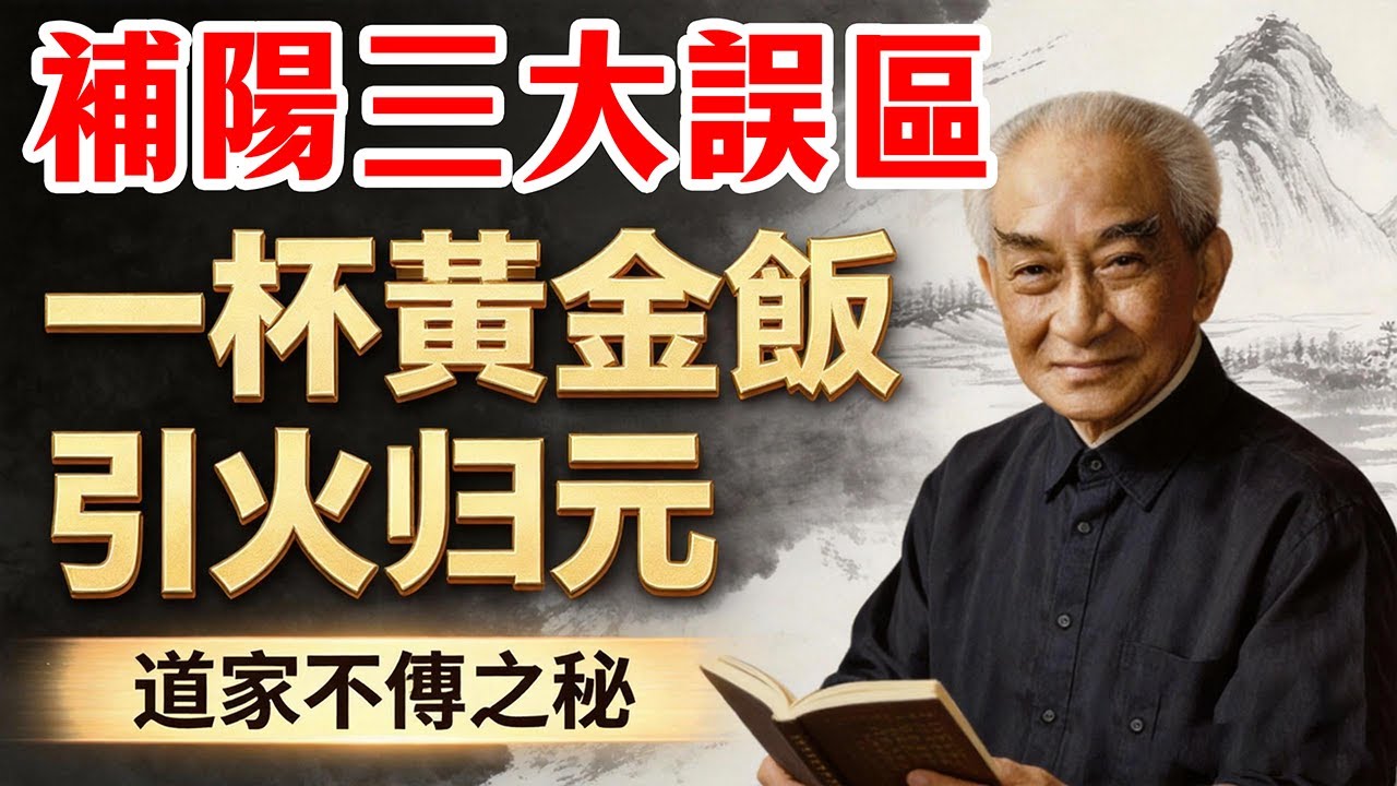 南懷瑾:臘月回陽,一杯“黃金飯”，勝吃十年參！南師揭秘冬季最強補陽法,為什麼你越補越虛？這三把“無形刀”正在掏空你的陽氣（附道家回陽秘方）