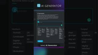 Pixlr 2023 - AI Image Generator #shorts screenshot 1
