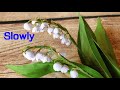 ABC TV | How To Make Lily Of The Valley Paper Flower With Shape Punch #1 (Slowly) - Craft Tutorial