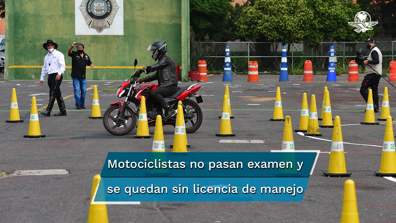 Reprueban motociclistas examen para obtener licencia de manejo #