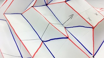 How To Read & Solve Origami Crease Patterns Tutorial 2# (Beginner)