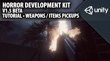 Horror Development Kit - v1.5 Beta Tutorial - How to use weapons and usable items pickups