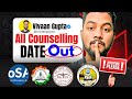 NTA Allert ❌|All Counselling Schedule Date OUT✅|Josaa/CSAB/JAC Counselling Tentative Date 2026