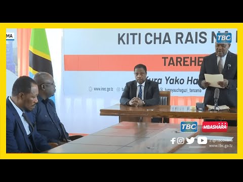 TBCLIVE MGOMBEA WA URAIS DP AREJESHA FOMU