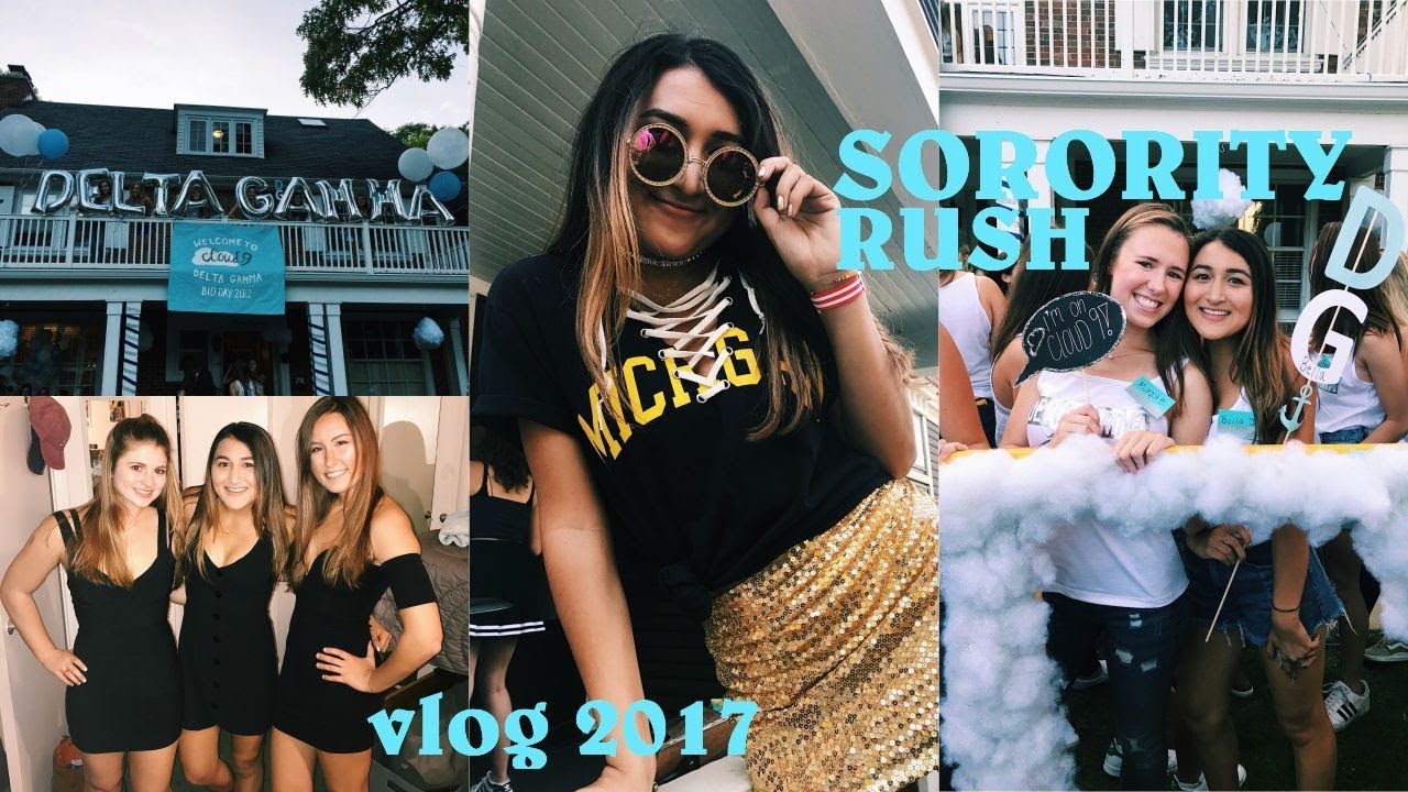 SORORITY RECRUITMENT RUSH WEEK + WHAT I WORE FOR SORORITY RECRUITMENT