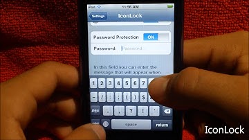Lock Your Icons With "Iconlock" On Your iPhone And iPod Touch And iPad