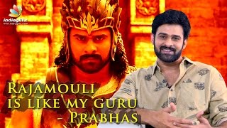 Rajamouli is like my guru : Prabhas l Exclusive Interview l Rana l Anushka