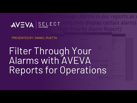 Filter Through Your Alarms with AVEVA Reports for Operations | Santa's Bag of Tips & Tricks 2022
