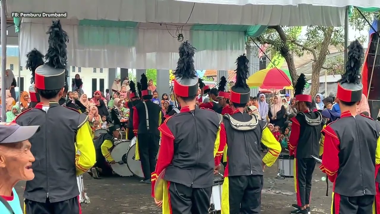Display Drumband Anak Gaul Live Grogol, Pasuruan.