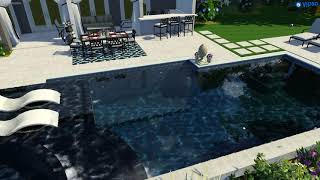 Vip3D - 3D Swimming Pool Design Software-3-D Pool rendering