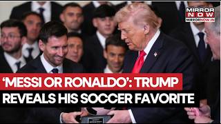 Trump Honors Inter Miami & Messi At White House | Cristiano Ronaldo Mention Sparks Buzz screenshot 3