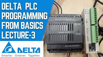 delta plc communication with pc | dvp14ss2 plc programming| #plc | L-3  #deltaplcprogramming