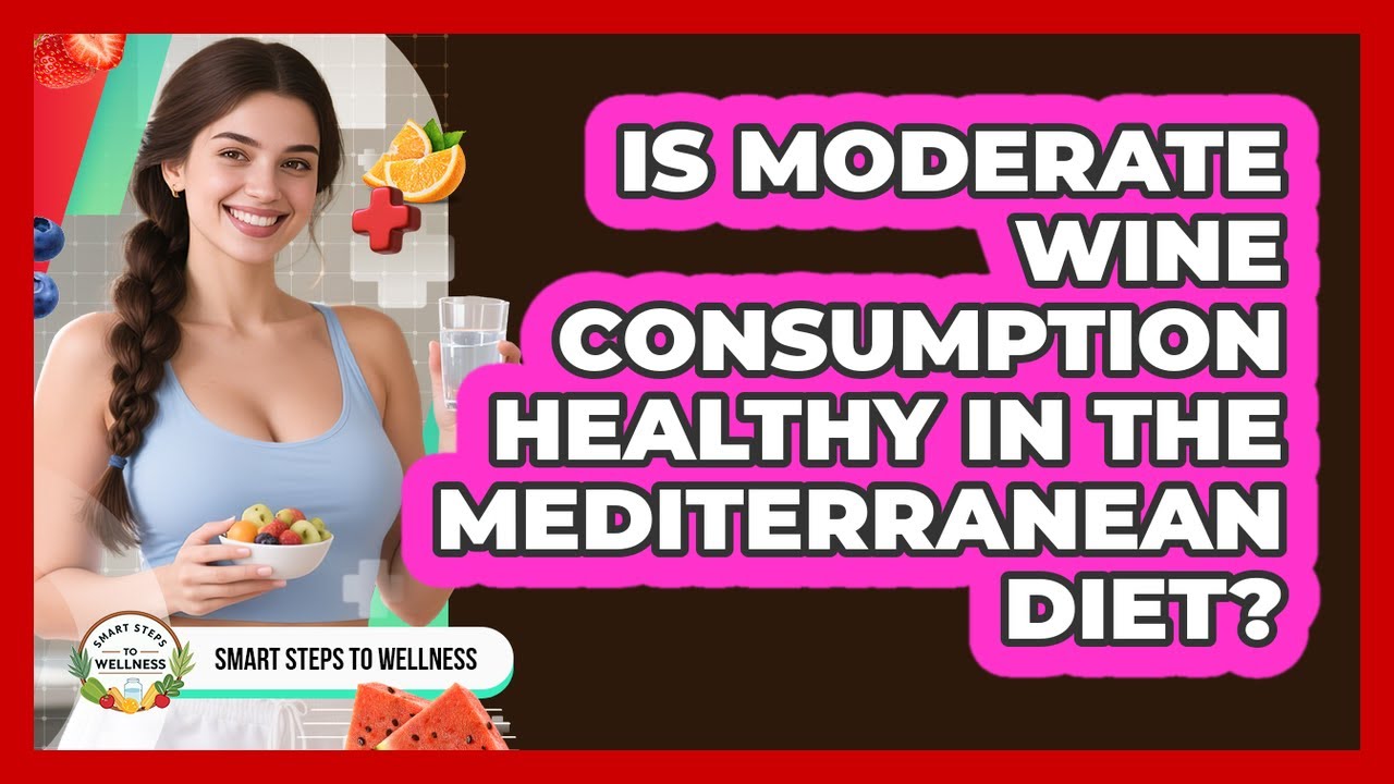 Is Moderate Wine Consumption Healthy In The Mediterranean Diet? - Smart Steps to Wellness