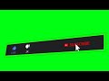 Free 3D Subscribe Button with Green Screen 🎥