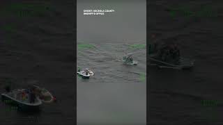6 rescued from Florida lake after boat partially submerges in water