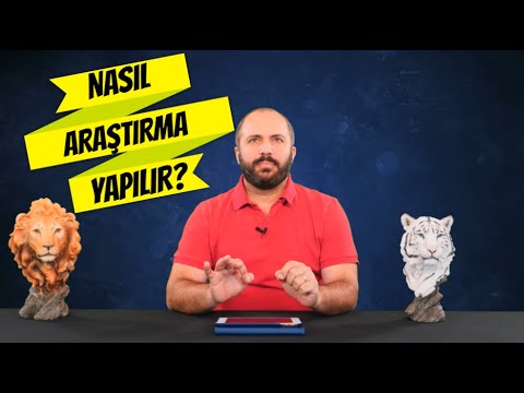 HALUK TATAR NASIL ARAŞTIRMA YAPIYOR?