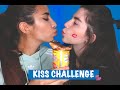KISS CHALLENGE con MI NOVIA  - Cami y Manu