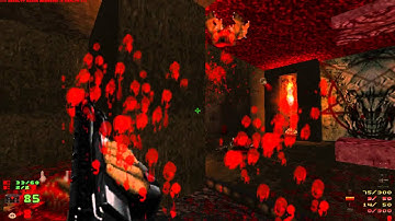 Brutal Doom e4m4 max (Black Metal difficulty)