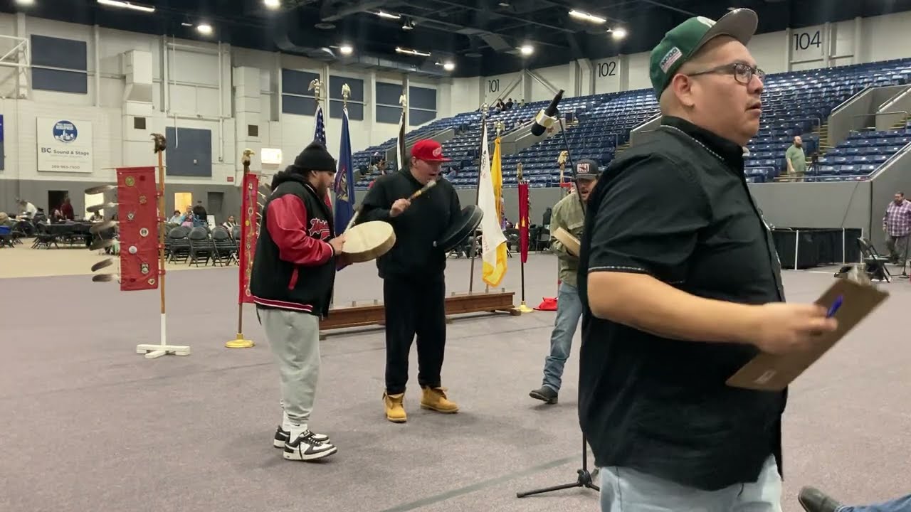 NHBP new years powwow 2025-2026 hand drum contest 