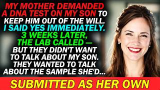 My Mom Demanded A DNA Test On My Son To Keep Him Out Of The Will. I Said Yes Immedialy...