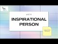 English in Focus | Inspirational People