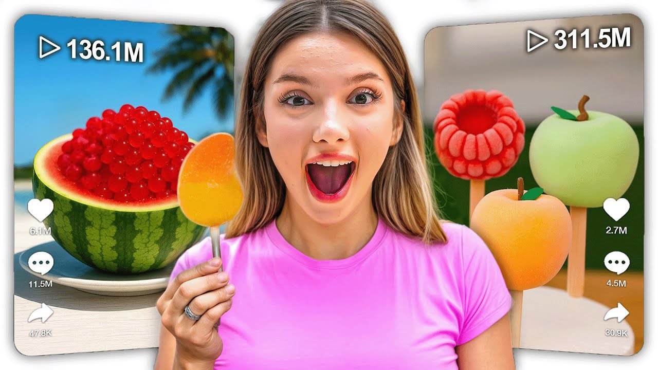 TREND YAZ YİYECEKLERİNİ DENEDİK !? | Sıla Dündar Ahmet Can Dündar Feride Özdinç