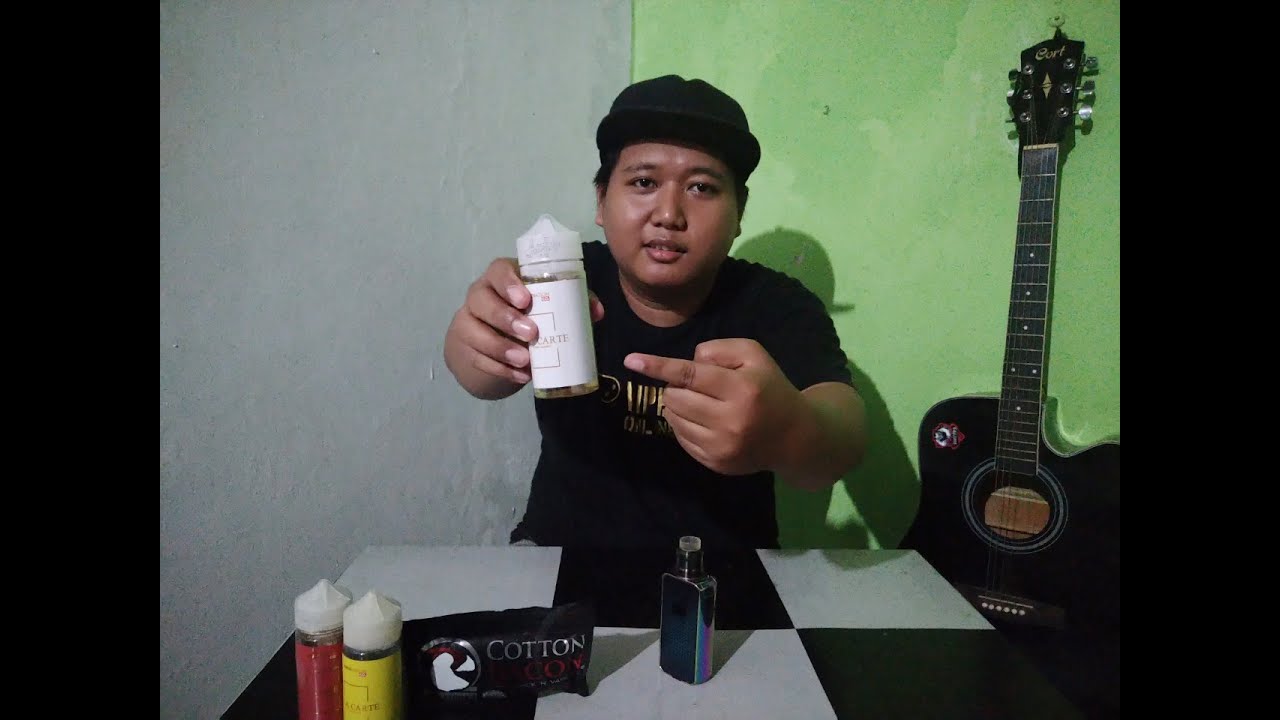 Review Liquid A La carte Putih (SI vanilla creamy) YouTube