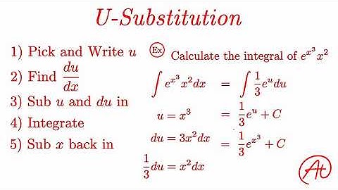 U-Substitution for Integrals EXPLAINED with Examples