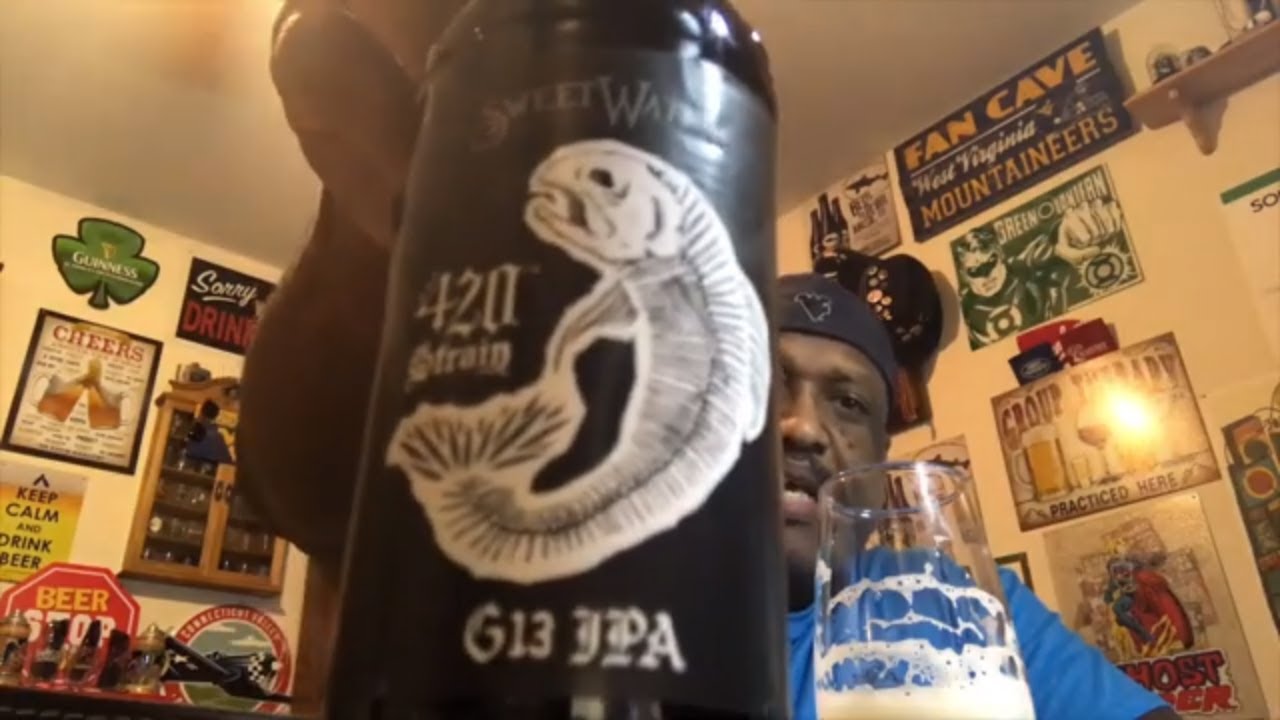 Rod J BeerVentures | Sweetwater 420 Strain G13 IPA Beer Review (6% ABV)
