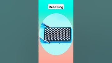 Bga reballing #shortsvideo #soldering #Bga #reballingic