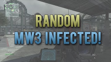 Random MW3 Infected! (MW3 Live Commentary)