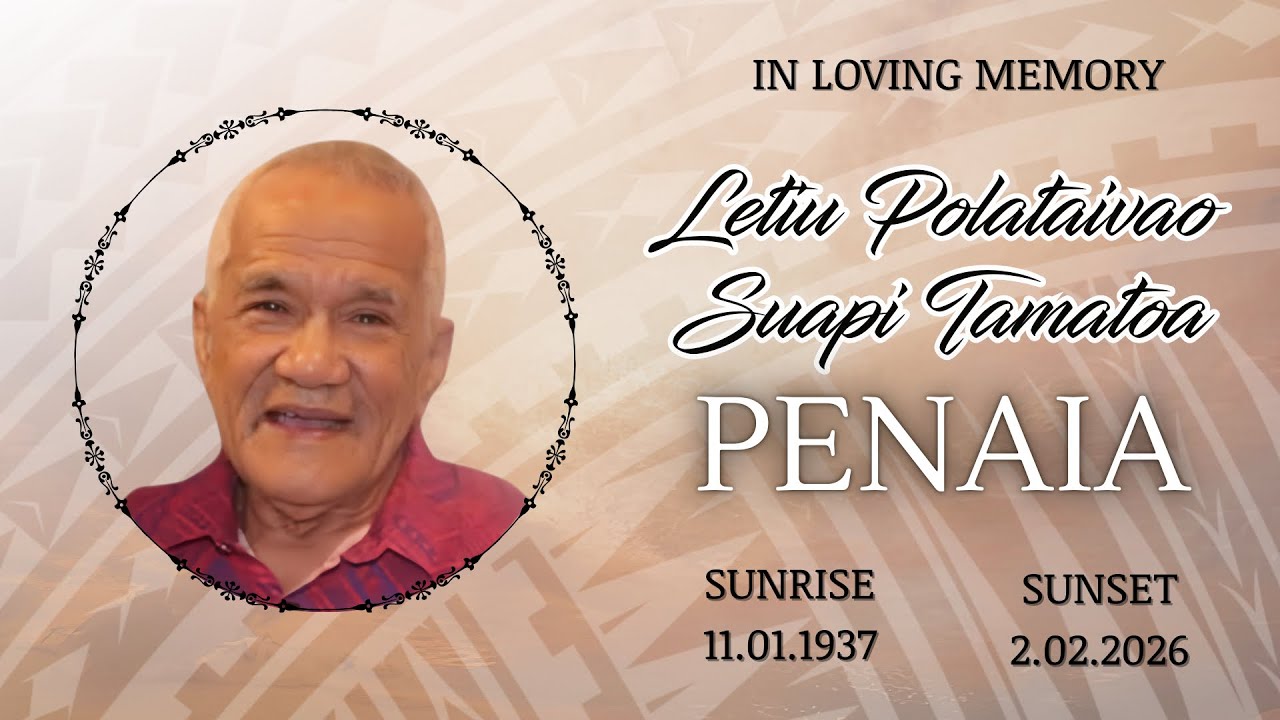 Family Service for Letiu Polataivao Suapi Tamatoa Penaia