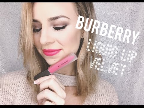 burberry lip velvet crush light crimson