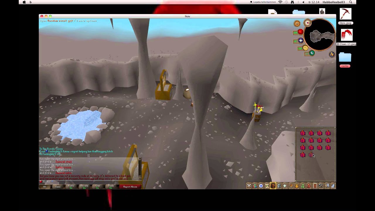 Ikov RSPS | Opening 38 Random event gift boxes.