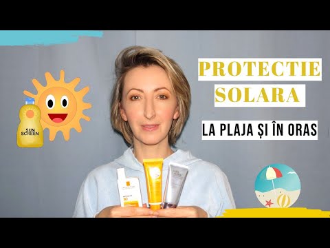 CREMA PROTECTIE SOLARA PENTRU FATA. Cremă solară zi de zi in oras si protecție solară de plajă. SPF