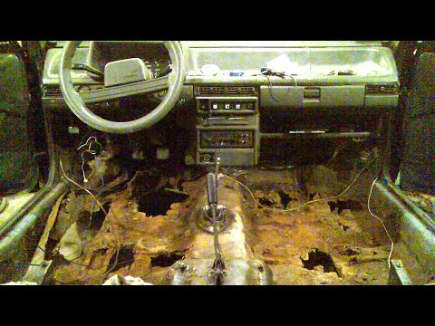 РЕМОНТ ДНИЩА ВАЗ 2109 своими руками в гараже - КАК Я ВАРИЛ ПОЛы, воспоминания