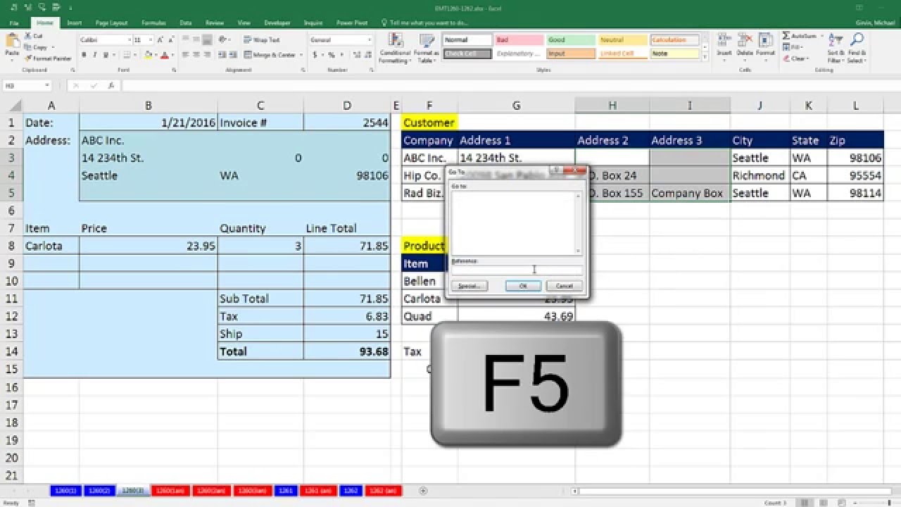Excel Magic Trick 1260 VLOOUP Returns Zero when Lookup Table Contains