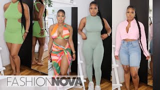 FASHION NOVA TRY ON HAUL | SUMMER, HOLIDAY INSPO