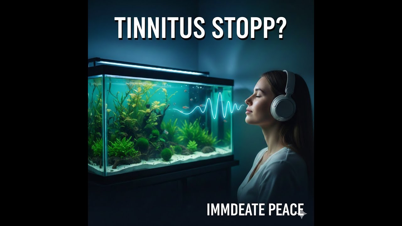 Underwater Paradise: Aquarium Sounds That Stop Ear Ringing FAST