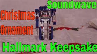 Hallmark Keepsake Soundwave Ornament - GotBot True Review NUMBER 336