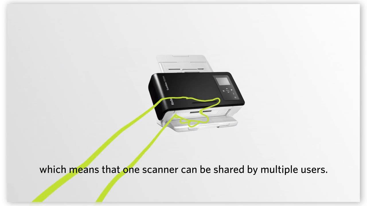 KODAK ScanMate i1150WN - YouTube
