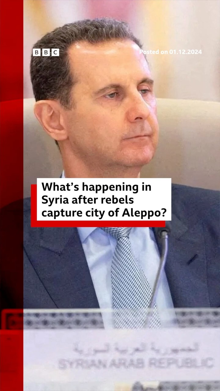 What’s happening in Syria after rebels capture city of Aleppo? #Syria #BBCNews