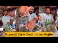 Gujarati style desi indian mojito  gujarati bhaiya ka strong mojito soda