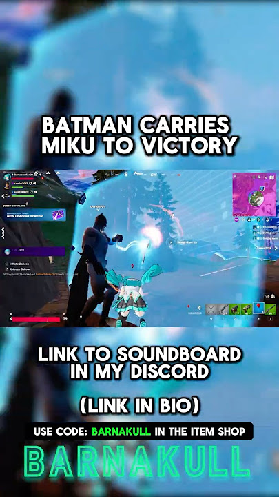 Batman Carries Miku To Victory