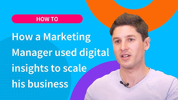 How a Marketing Manager used digital insights to scale his business
