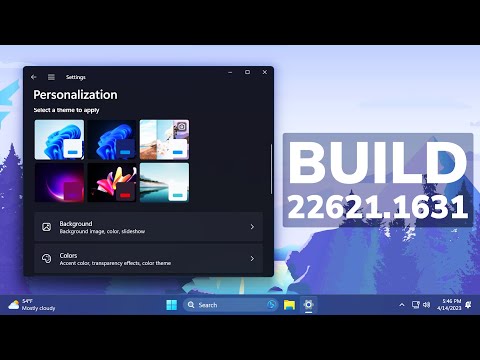 New Windows 11 Build 22621.1631 – Moment 3 Update Features, Animated Widgets Icon (Release Preview)