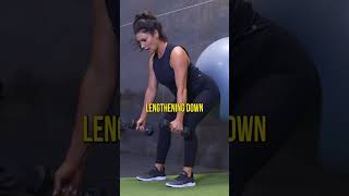 Level Up Your Bent Over Row with The Stability Ball #shorts