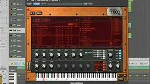 SampleMoog + SampleTron vintage keys